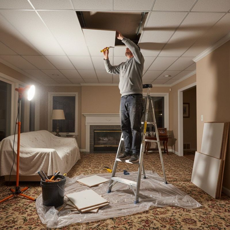 Ceiling Panel Repair in Arvada, CO