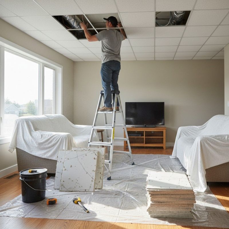 Drop Ceiling Repair in Longmont, CO