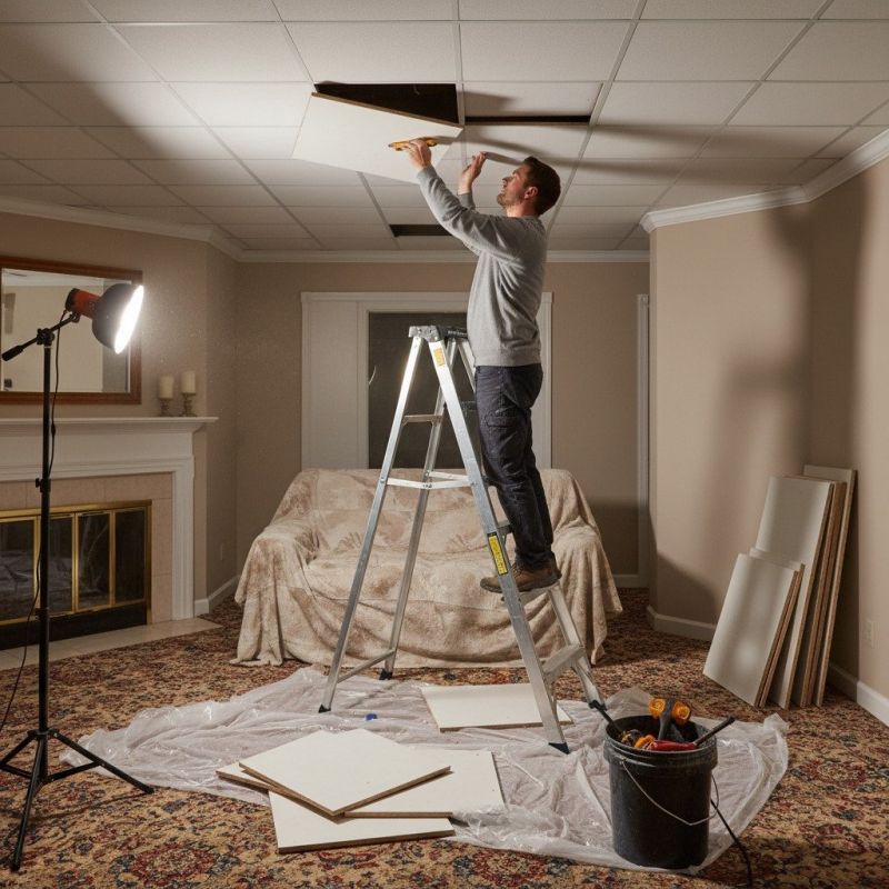 Suspended Ceiling Repair in Saint Augustine, FL