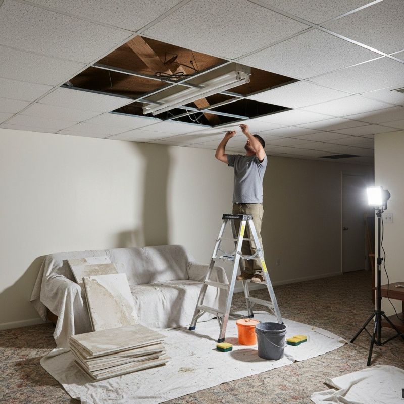 Suspended Ceiling Repair in Arvada, CO